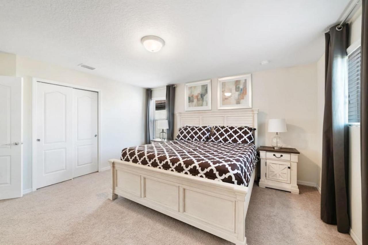 Luxury New Villa Near Disney With Pool 6Bedrooms Kissimmee Bagian luar foto
